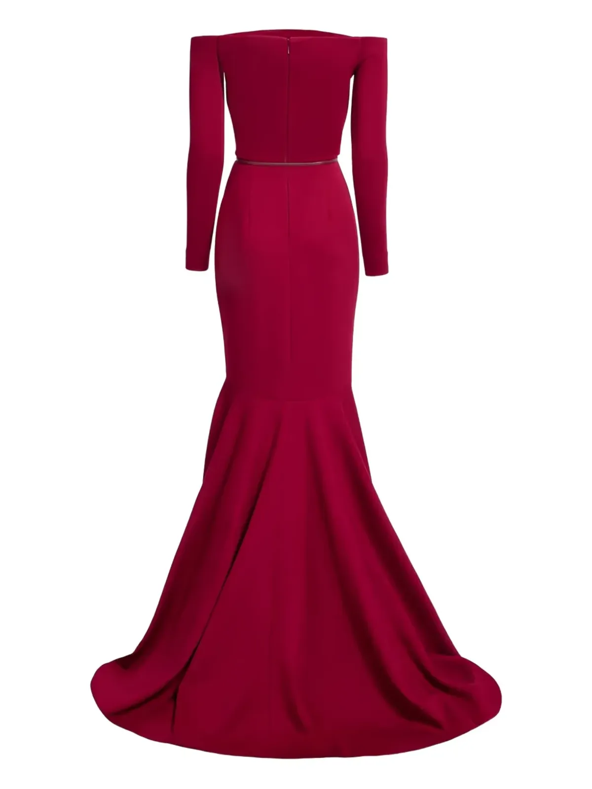 Elie Saab オフショルダーベルト付きマキシドレス - 画像5