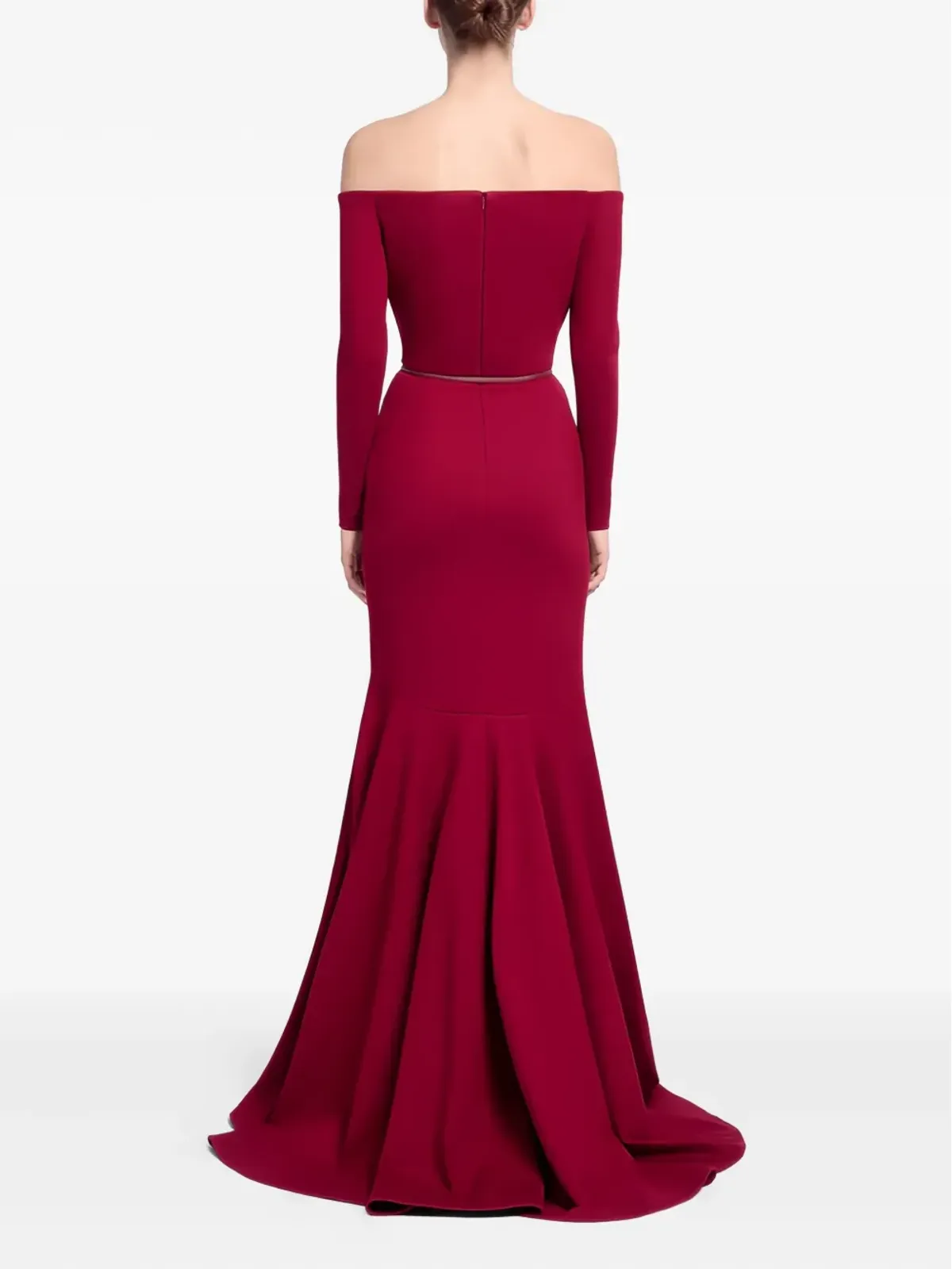 Elie Saab オフショルダーベルト付きマキシドレス - 画像3