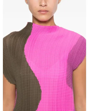 Issey Miyake プリーツパネルトップス - サムネイル5