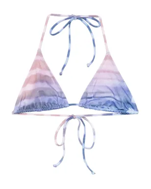 Jean Paul Gaultier タイダイ三角ビキニトップ - サムネイル1
