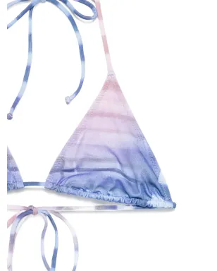 Jean Paul Gaultier タイダイ三角ビキニトップ - サムネイル3