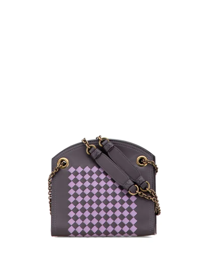 Bottega Veneta Pre-Owned Bottega Veneta Pre-Owned ボッテガ ヴェネタ Intrecciato チェーン ウォレット ショルダーバッグの商品画像