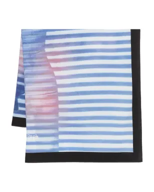 Jean Paul Gaultier ストライプ柄シルクスカーフ - サムネイル1