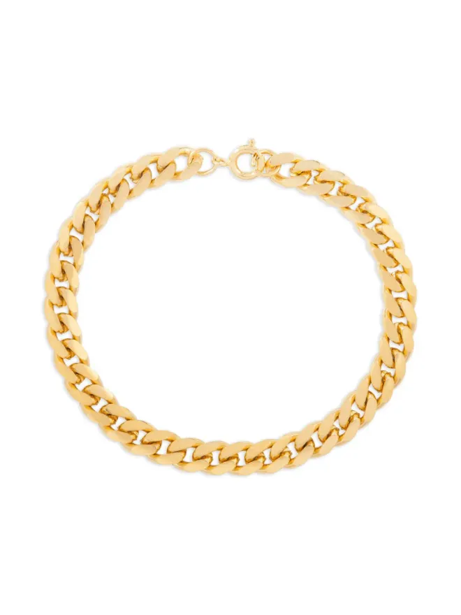 Susan Caplan Vintage Susan Caplan Vintage 1990s カーブチェーン ブレスレット - Goldの商品画像