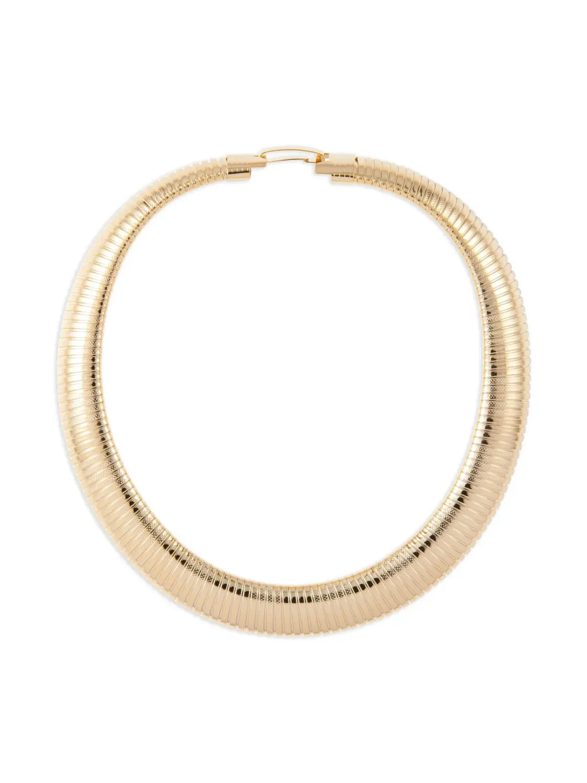 Susan Caplan Vintage 1980s フレックスネックレス - ゴールド - 画像1