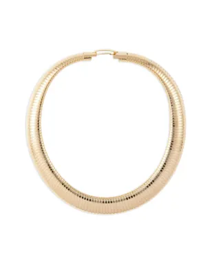Susan Caplan Vintage 1980s フレックスネックレス - ゴールド - サムネイル1
