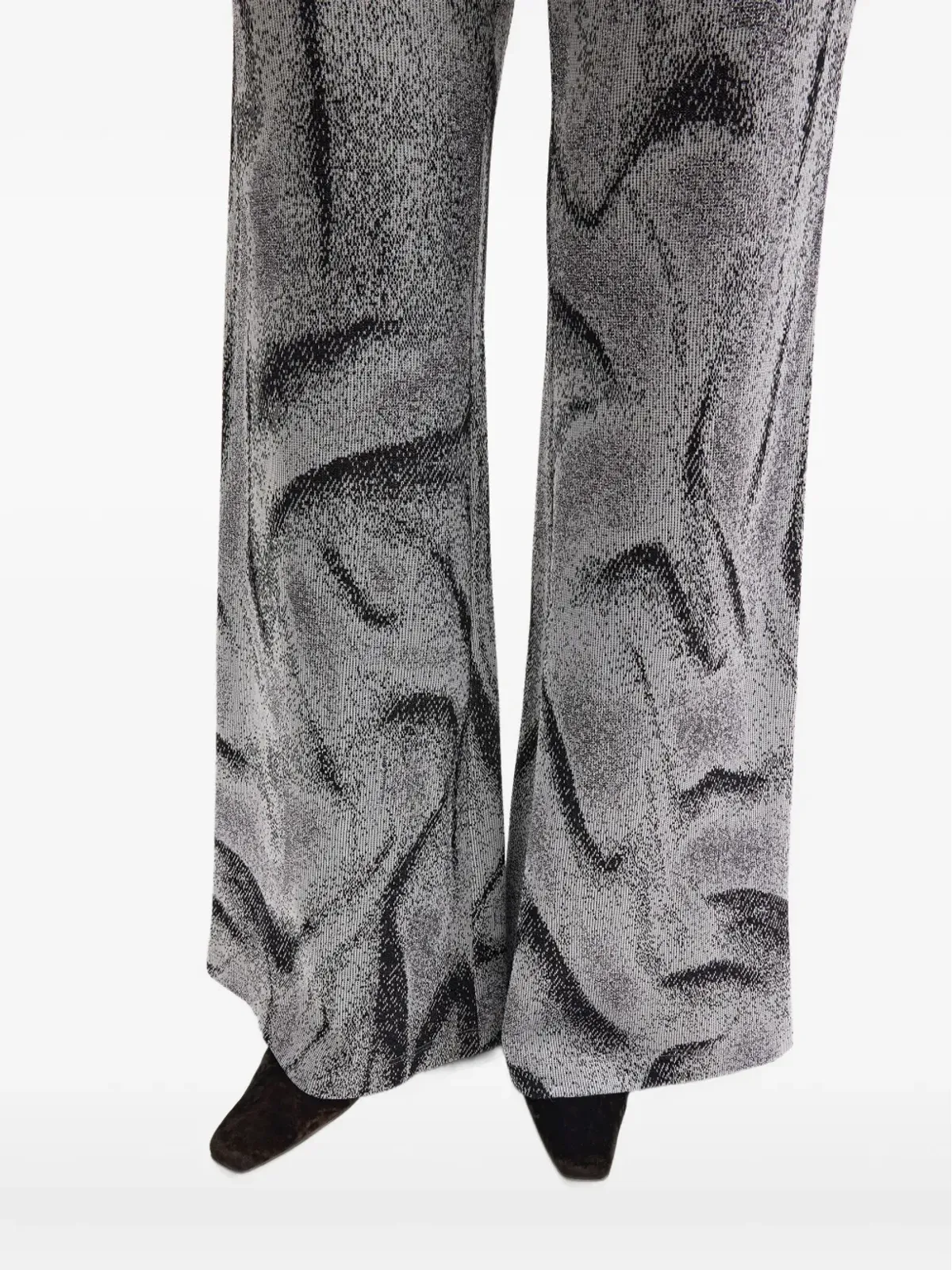 Maccapani スワールプリント・フレアパンツ - 画像4