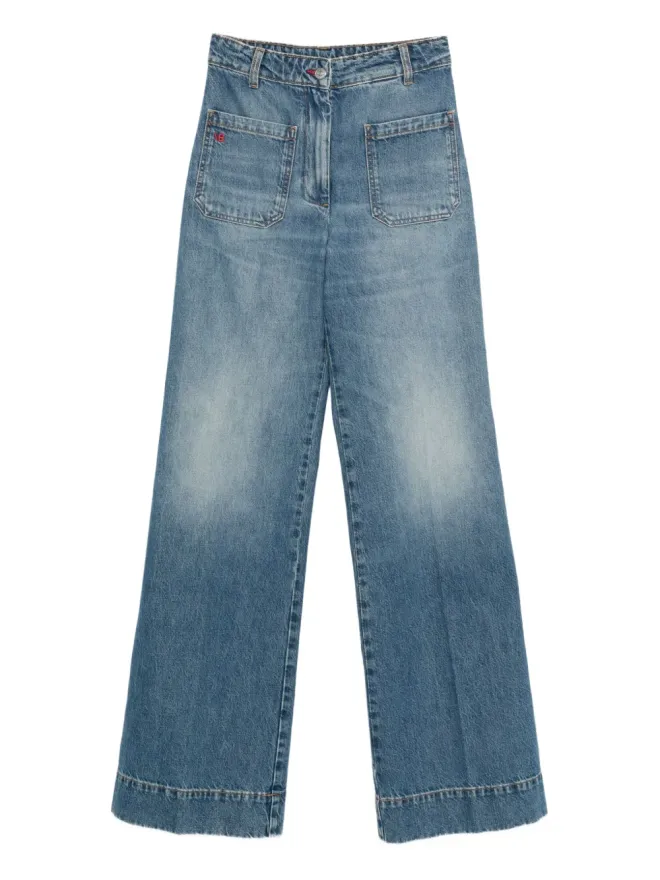 Victoria Beckham Victoria Beckham ポケットディテールジーンズの商品画像