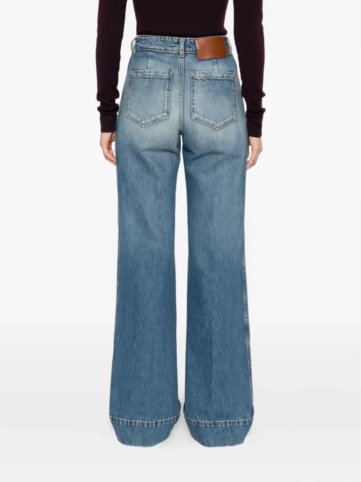 Victoria Beckham ポケットディテールジーンズ - 画像4