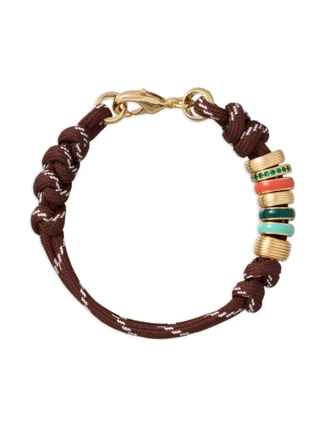 Roxanne Assoulin Roxanne Assoulin 結び紐ブレスレット ブラウンの商品画像