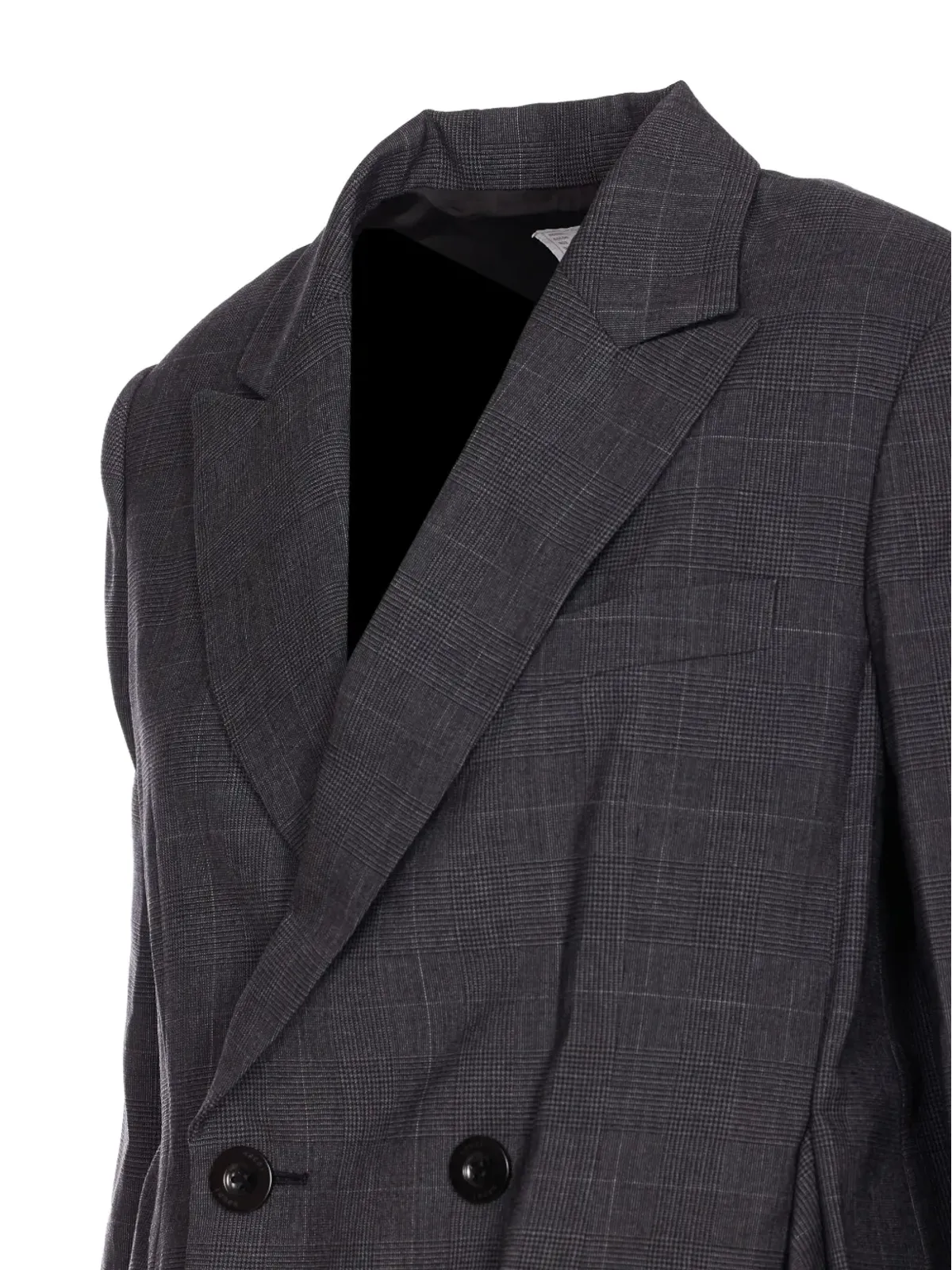 sacai グレンチェック プリーツブレザー - 画像2