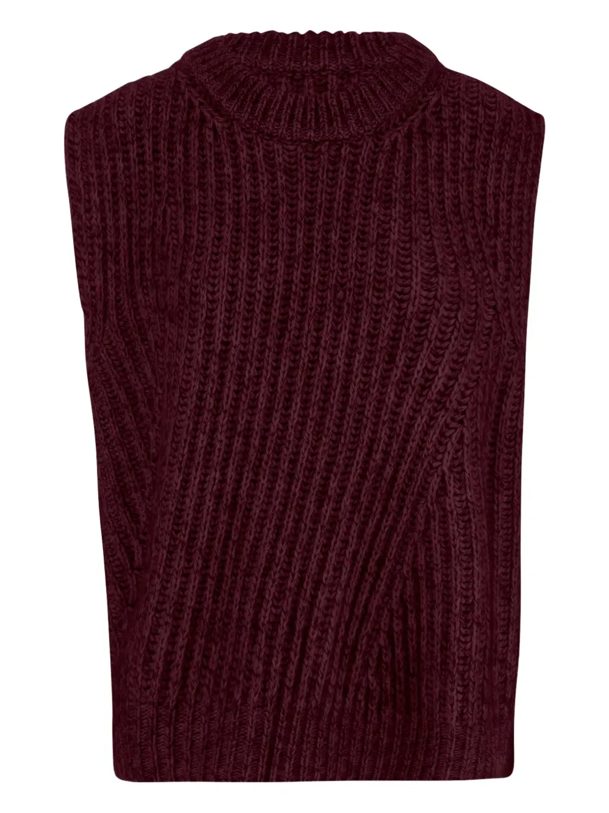 SA SU PHI ribbed tank top - Red - 画像1