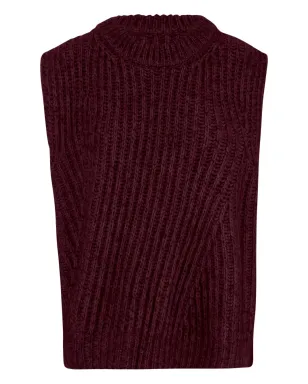 SA SU PHI ribbed tank top - Red - サムネイル1