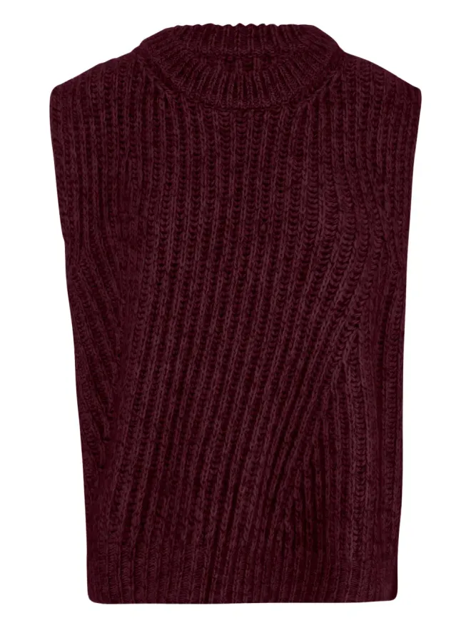 SA SU PHI SA SU PHI ribbed tank top - Redの商品画像