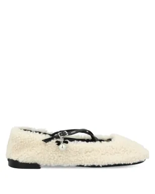 Jimmy Choo エレリ バレエフラット ネュートラルカラー - サムネイル1