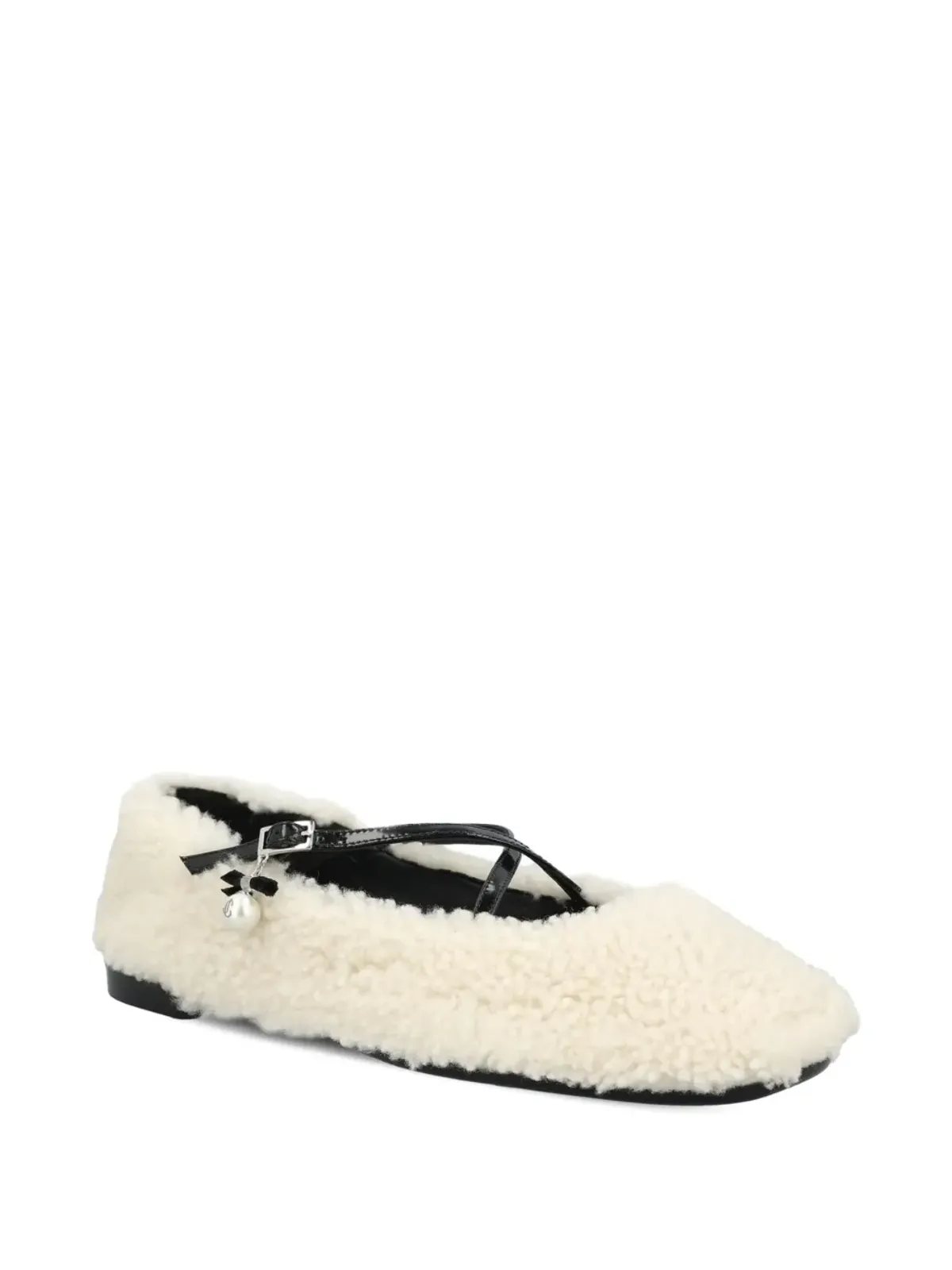 Jimmy Choo エレリ バレエフラット ネュートラルカラー - 画像2