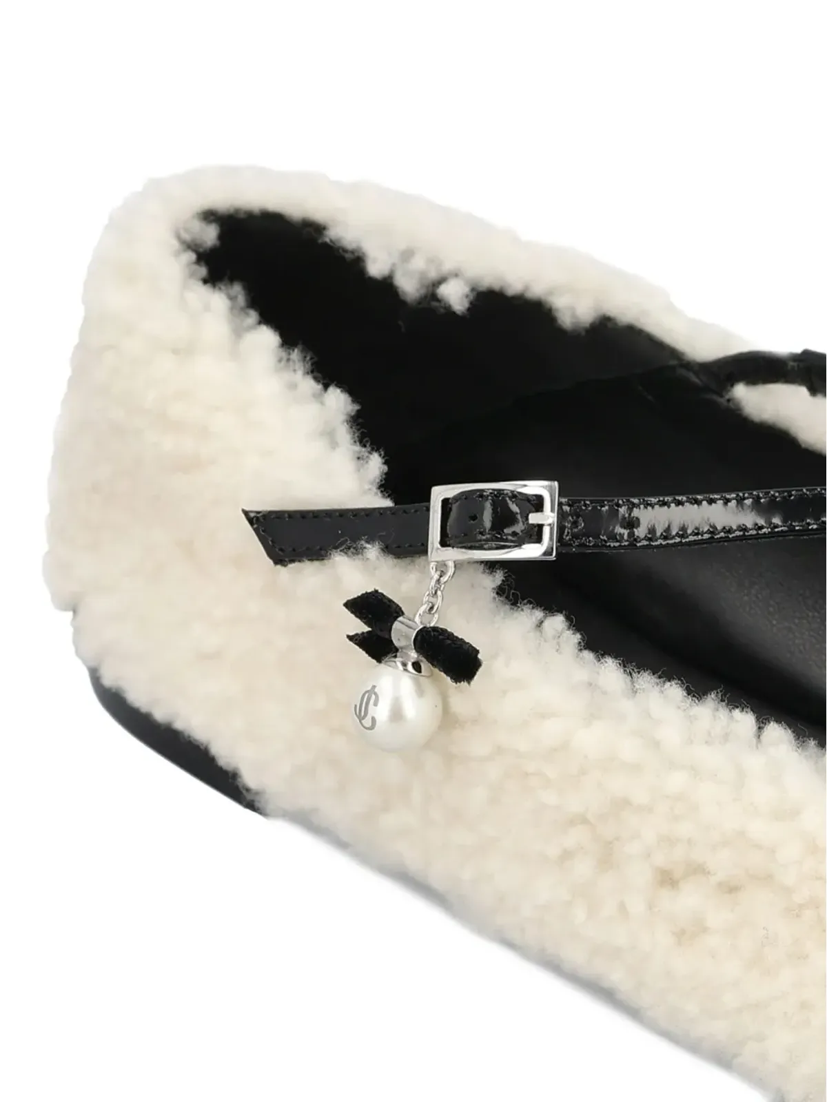 Jimmy Choo エレリ バレエフラット ネュートラルカラー - 画像4