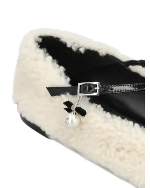 Jimmy Choo エレリ バレエフラット ネュートラルカラー - サムネイル4