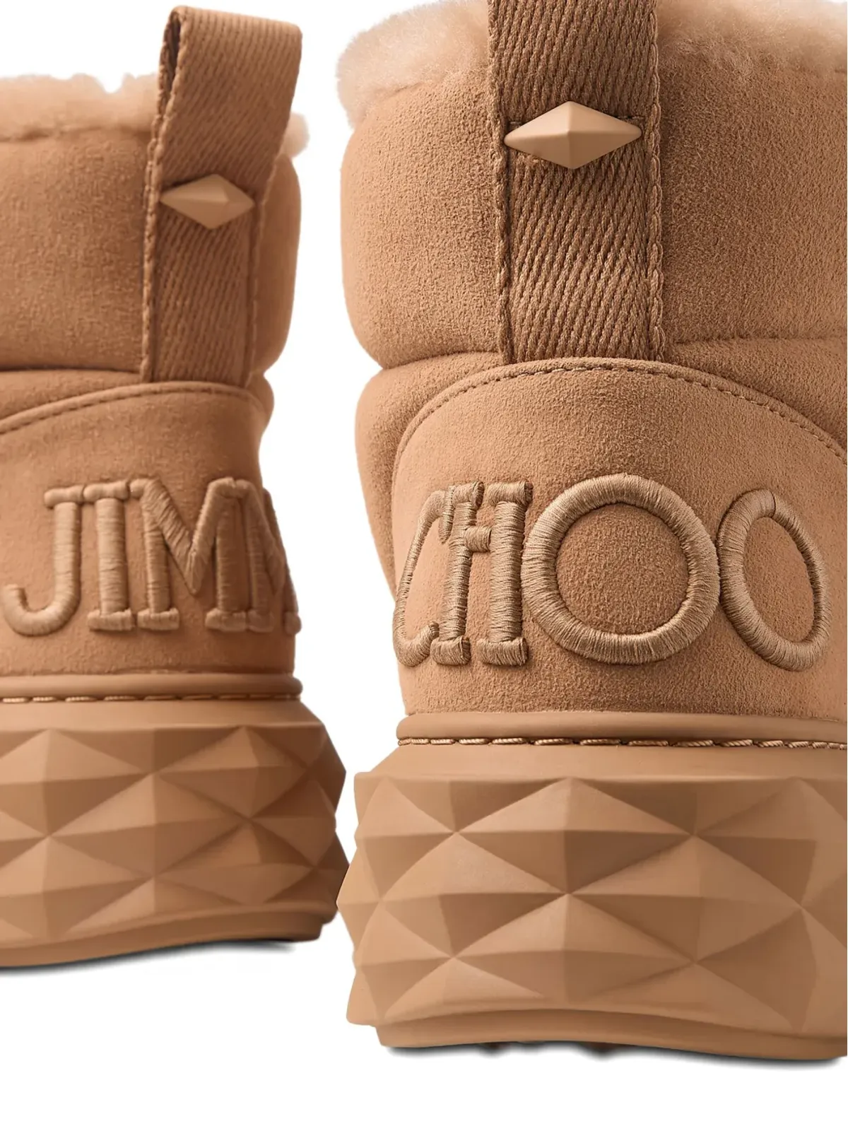 Jimmy Choo キルテッド Xan ブーツ - 画像5