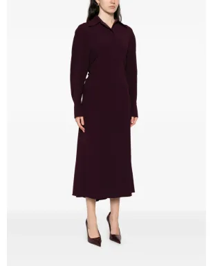 Victoria Beckham パフスリーブ ミディドレス - サムネイル3