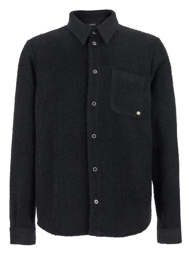 AMIRI AMIRI ボタンシャツ ブラックの商品画像