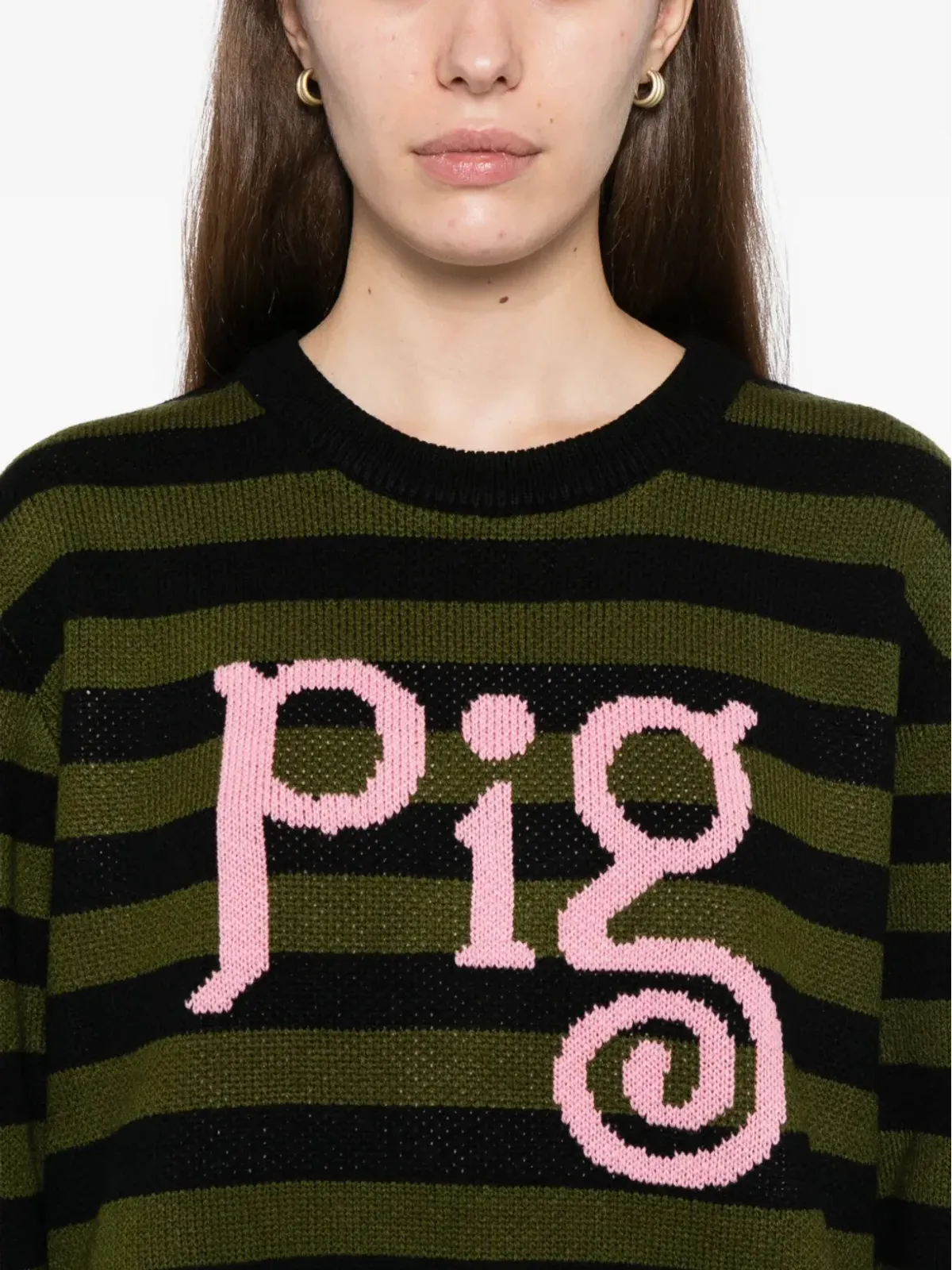 Ashish グラフィックプリント スウェットシャツ グリーン - 画像5