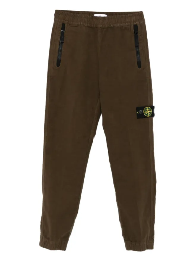 Stone Island Junior Stone Island Junior ジップポケット ロゴパンツの商品画像