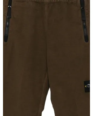 Stone Island Junior ジップポケット ロゴパンツ - サムネイル3