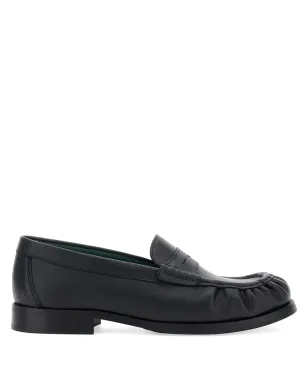 VINNY'S penny-strap leather loafers - Black - サムネイル1