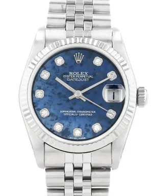 Rolex デイトジャスト ブルー - サムネイル2
