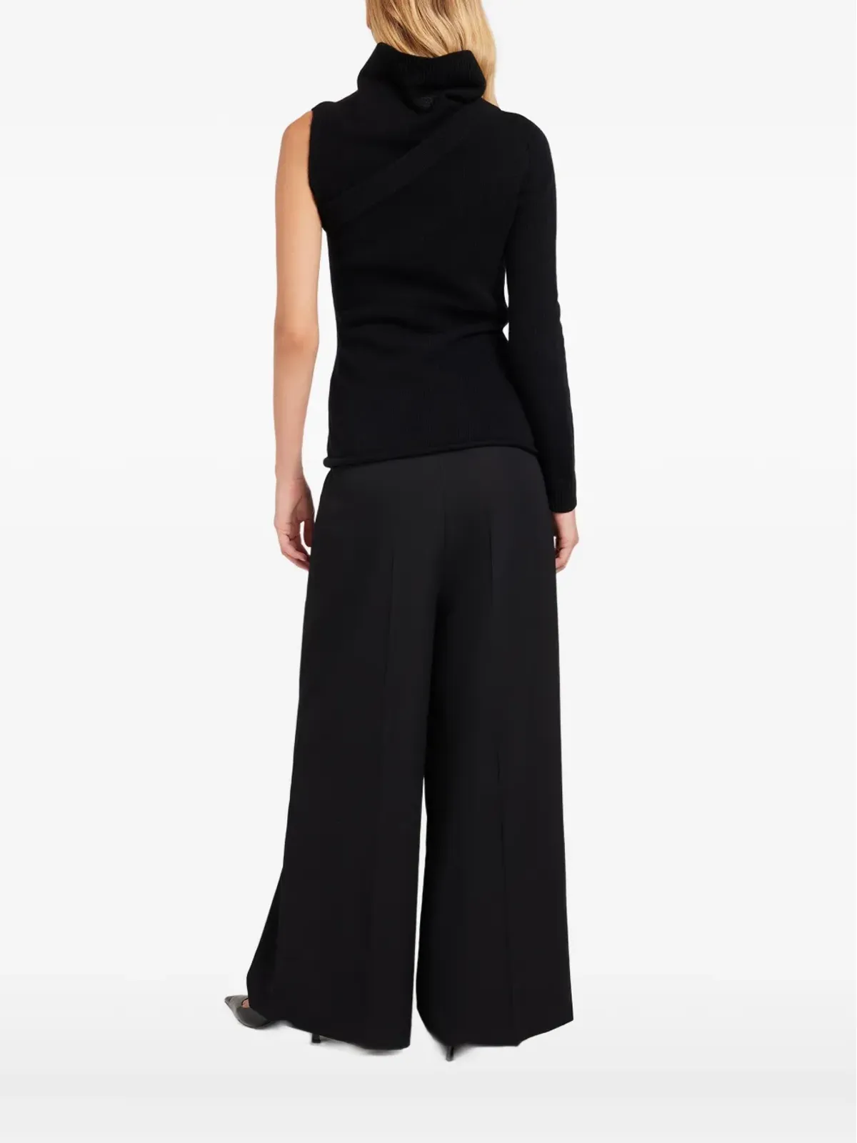 Ports 1961 片肩デザインのタートルネックニットウェア - 画像3