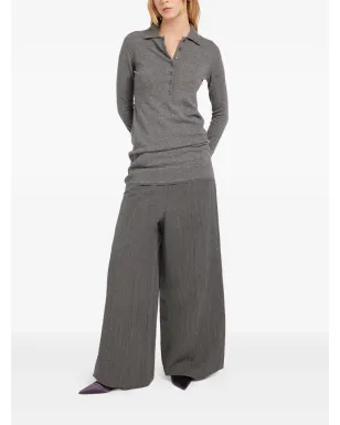Ports 1961 カシミヤポロシャツ グレー - サムネイル2