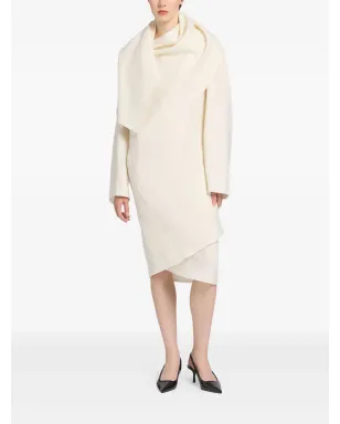 Ports 1961 ドレープカウルネックコート - サムネイル2