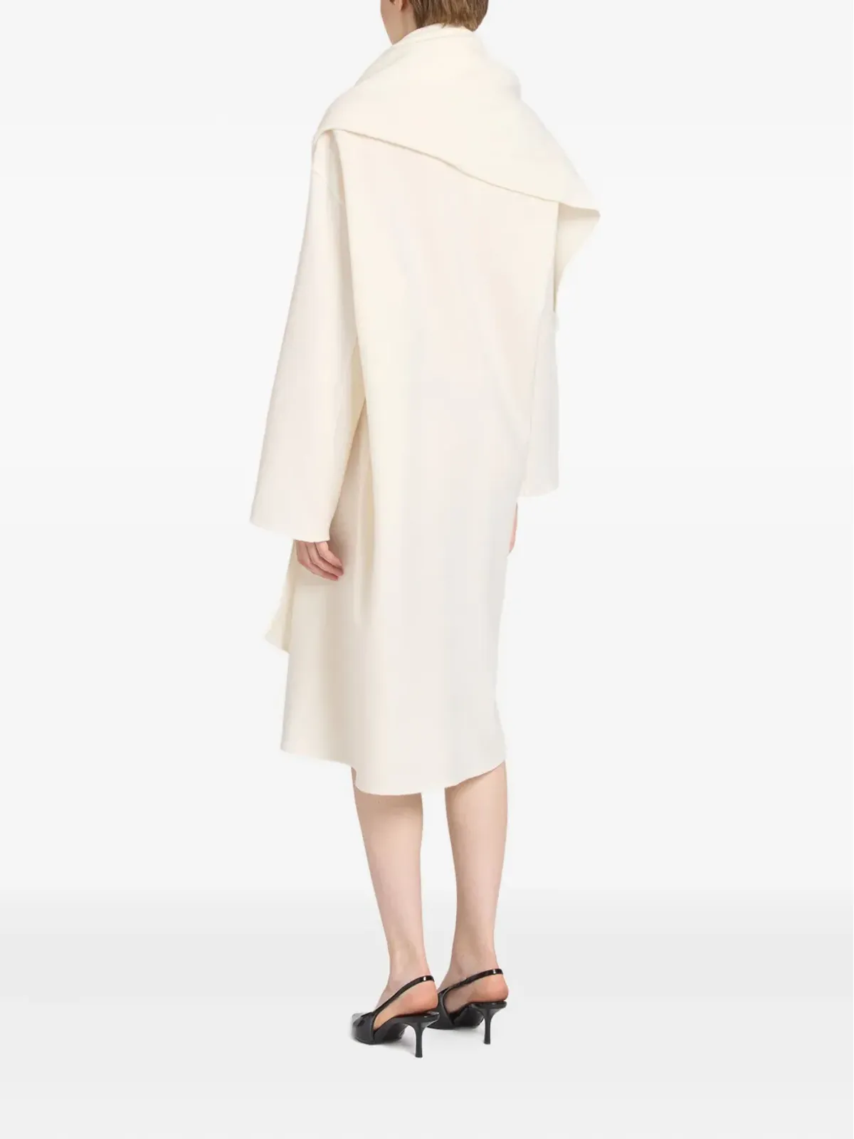 Ports 1961 ドレープカウルネックコート - 画像3