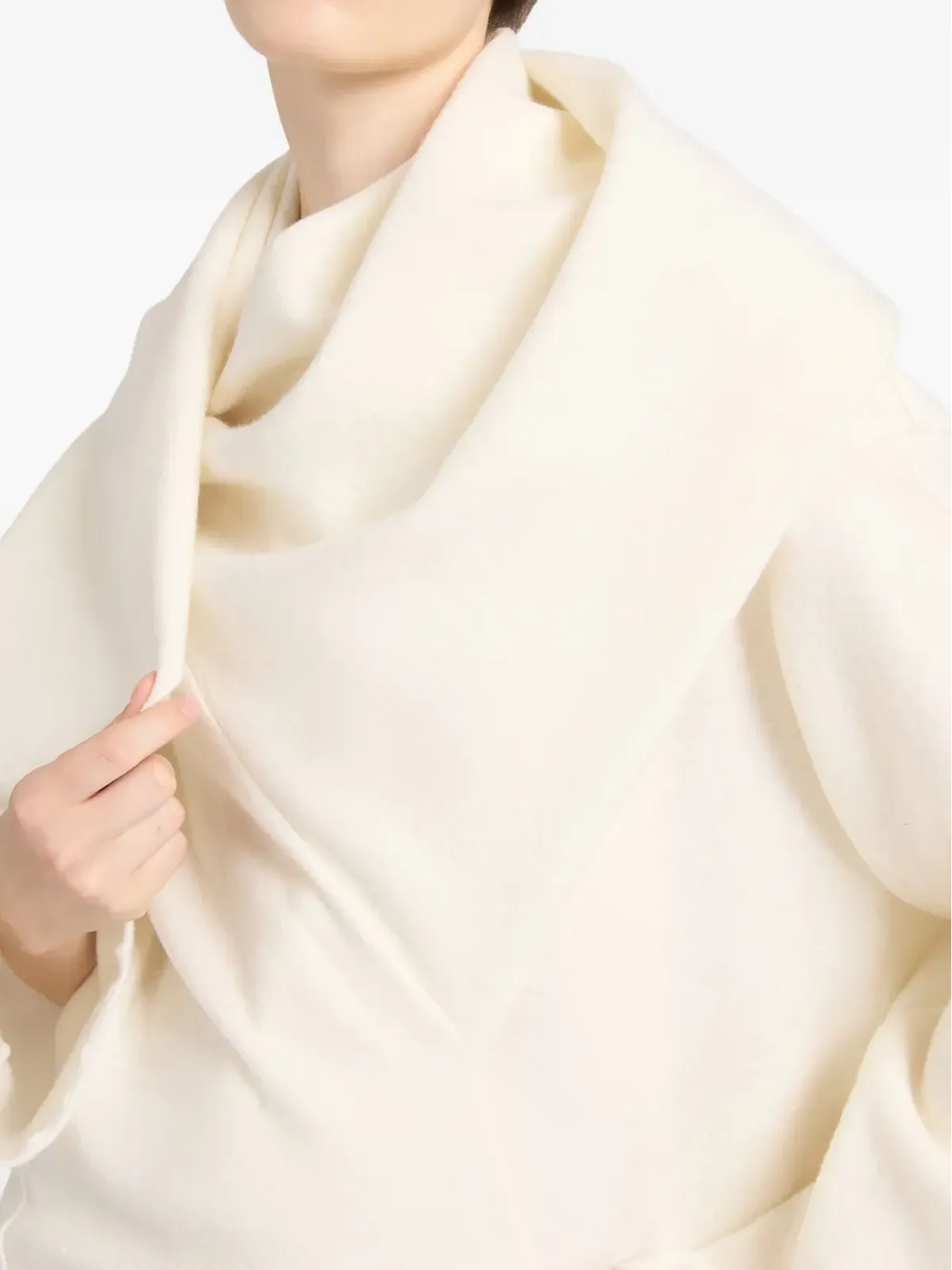 Ports 1961 ドレープカウルネックコート - 画像4