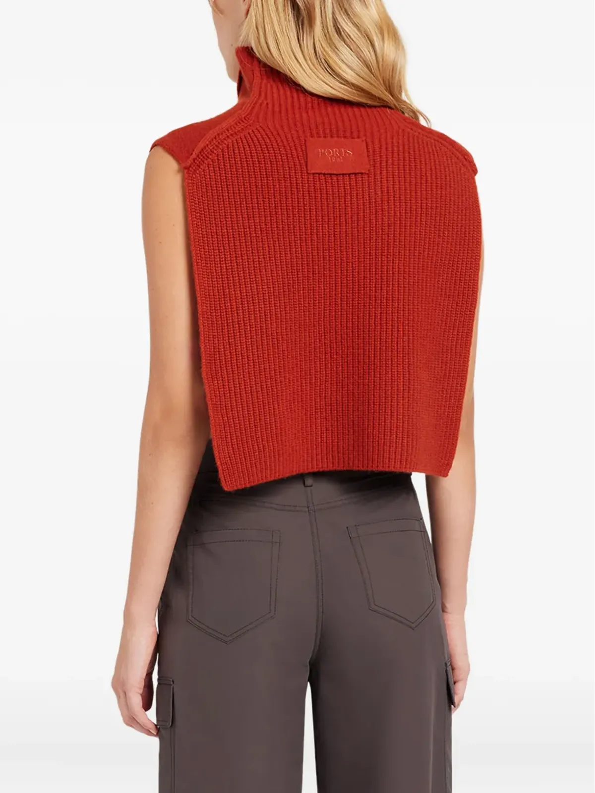 Ports 1961 タートルネック ケープセーター - 画像3