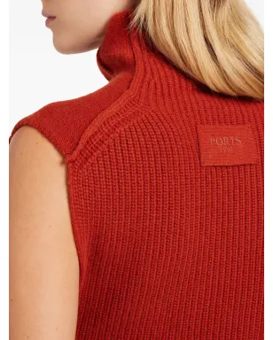 Ports 1961 タートルネック ケープセーター - サムネイル4