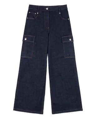 Ports 1961 カーゴポケットジーンズ - サムネイル1