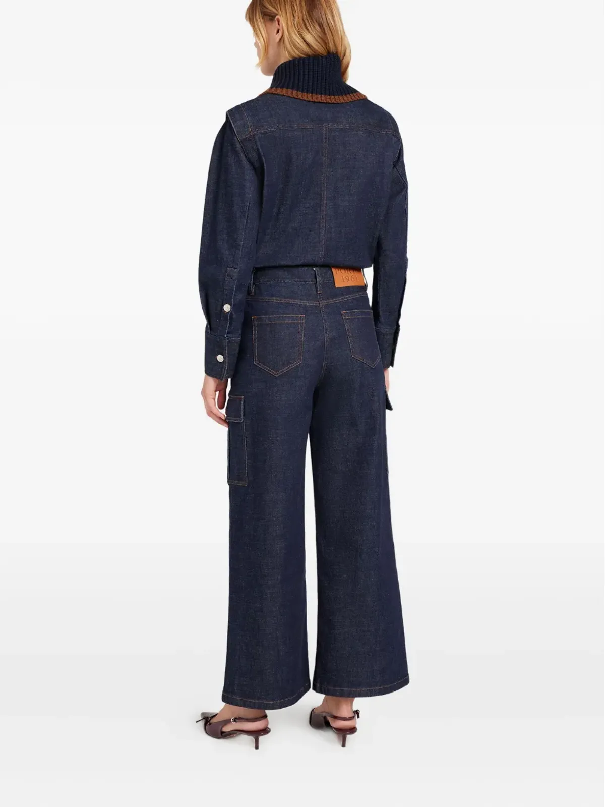Ports 1961 カーゴポケットジーンズ - 画像3
