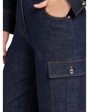 Ports 1961 カーゴポケットジーンズ - サムネイル4