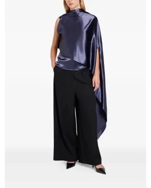Ports 1961 ドレープサテン風トップス - サムネイル2