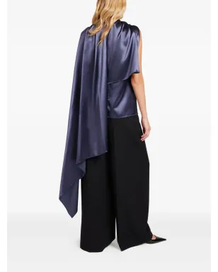 Ports 1961 ドレープサテン風トップス - サムネイル3