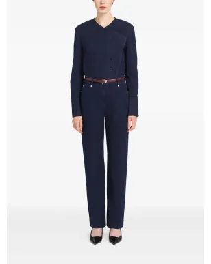 Ports 1961 ピンストライプ アシンメトリック シャツ - サムネイル2