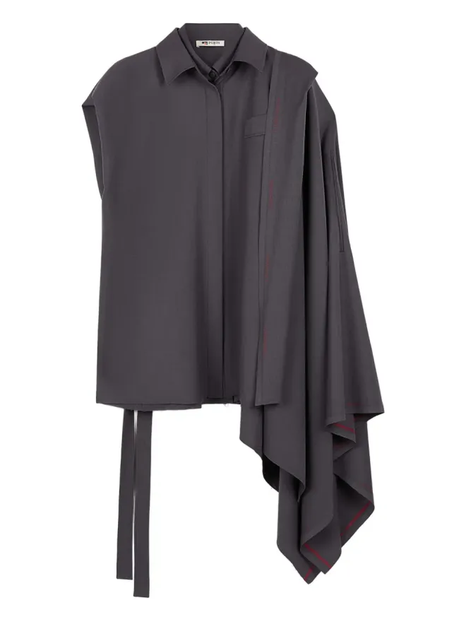 Ports 1961 Ports 1961 ドレープショルダー ウールシャツの商品画像