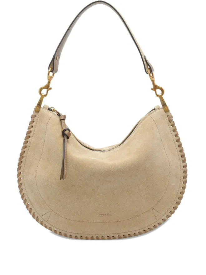 Isabel Marant ISABEL MARANT オスカン ソフトスエード ZIPファスナー付きショルダーバッグの商品画像