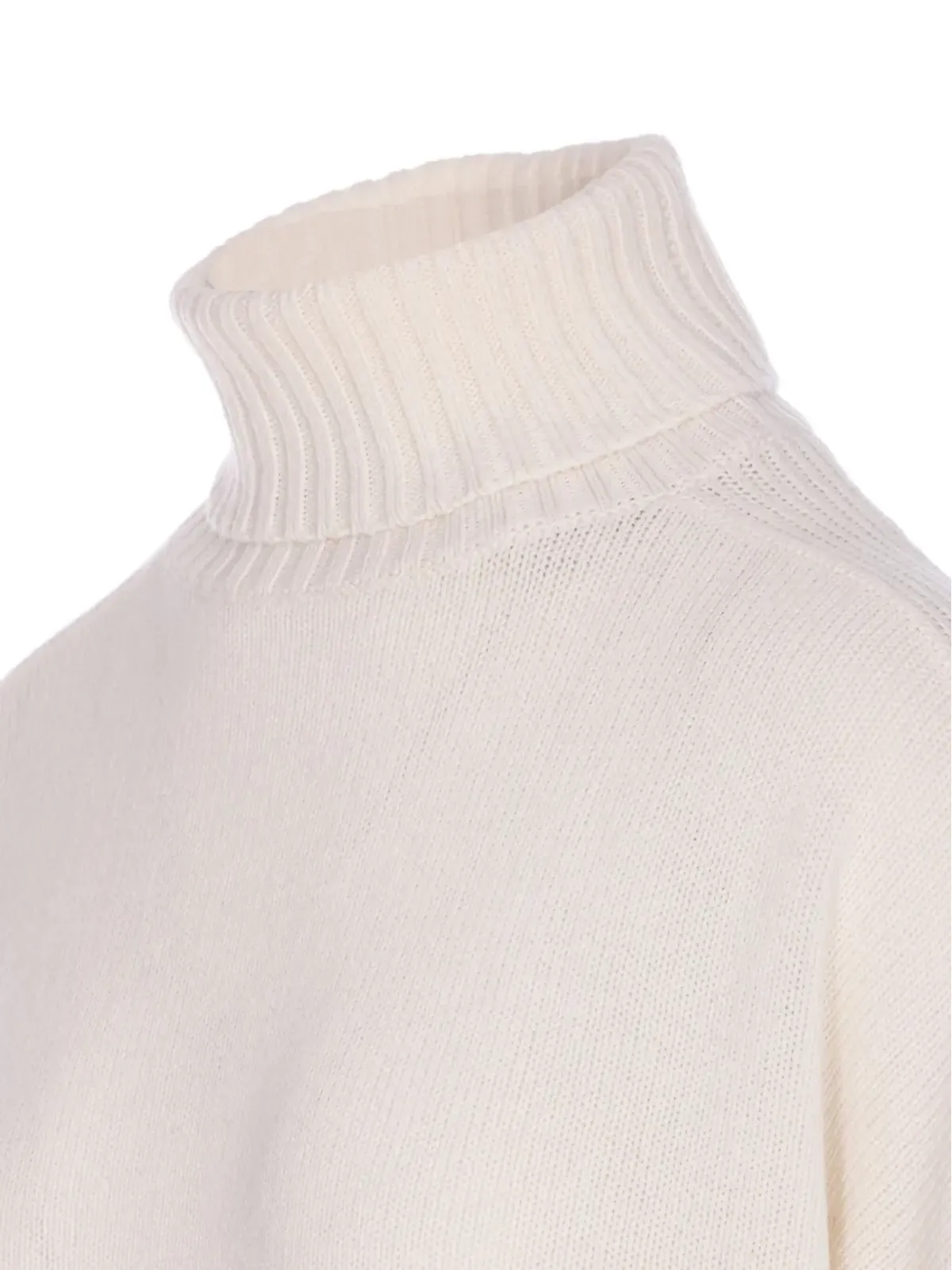 Allude タートルネックリブ編みセーター - 画像2