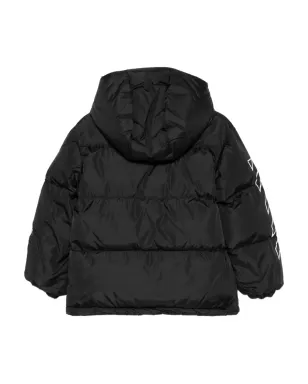 Off-White Kids アロー柄プリント パファージャケット - サムネイル2