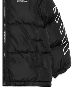 Off-White Kids アロー柄プリント パファージャケット - サムネイル3