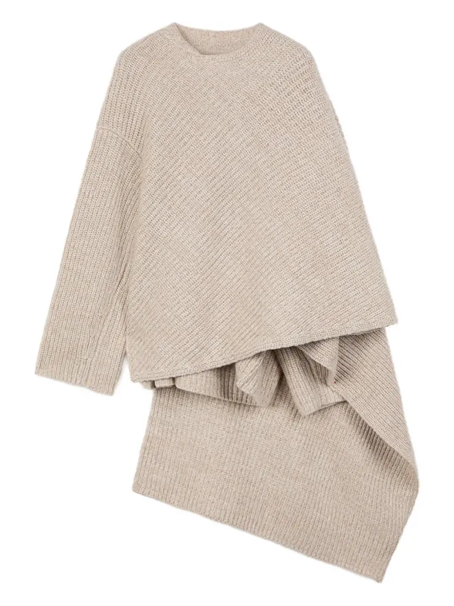 Ports 1961 Ports 1961 アシンメトリック ラップセーターの商品画像
