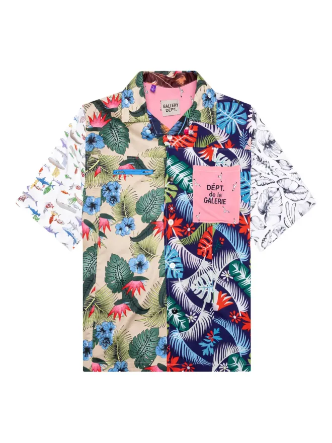 GALLERY DEPT. GALLERY DEPT. 葉柄プリント半袖シャツの商品画像